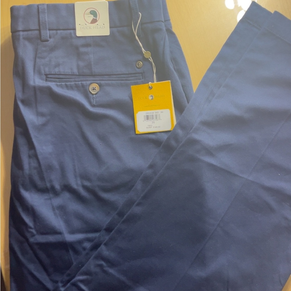 Duck Head Men's Deep Blue Chinos
